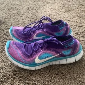 Nike Free 5.0 Purple Turquoise Running shoes